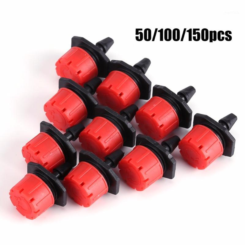 

50/100/150Pcs Garden Irrigation Misting Micro Flow Dripper Drip 1/4'' Hose Garden Irrigation System Drip Dropshipping1, 50pcs