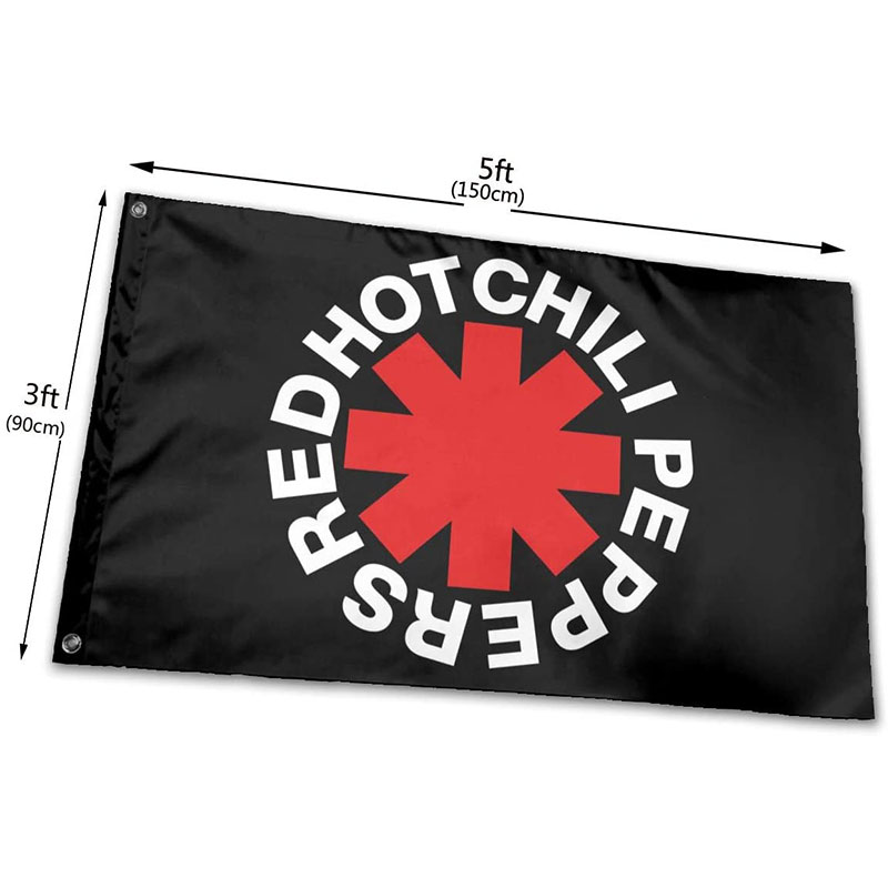 

Red Hot Chili Peppers flag 3x5ft Printing Polyester Club Team Sports Indoor With 2 Brass Grommets,Free Shipping