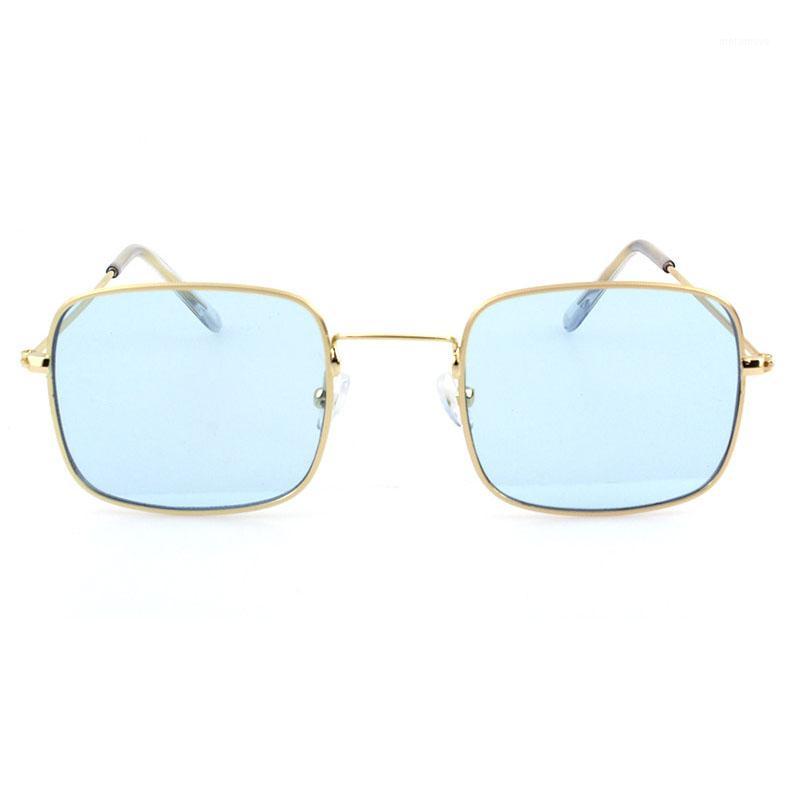 

Fashion Sunglasses Women Vintage UV400 Small Square Brand Designer Plastic Lenses Mental Frame 3546 UV400 Eyewear1