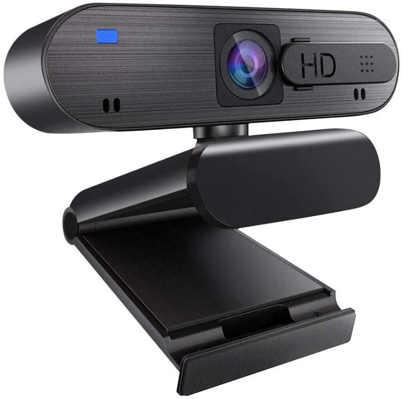 

Auto Focus Wide Angle 1080P FHD Webcam with Privacy Shutter Bulit-in Mic Desktop PC Livestreaming Web Camera with Beaty Effect1