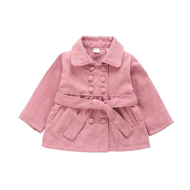 

2020 Autumn Toddler Girls Coat Trench Coats Fashion Kids Wind-Breaker Baby Girls Clothing1, Pink