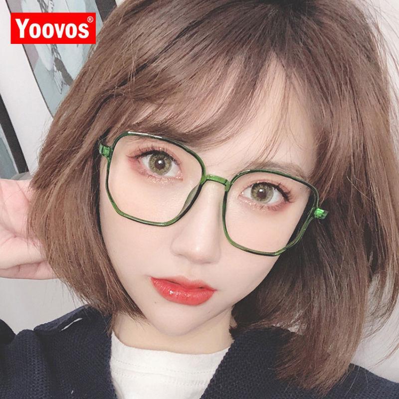 

Yoovos Square Sunglasses Women Luxury Oversized Sun Glasses Women Irregular Flat Sunglasses Men Anti Blue Light Gafas De Mujer1, White;black