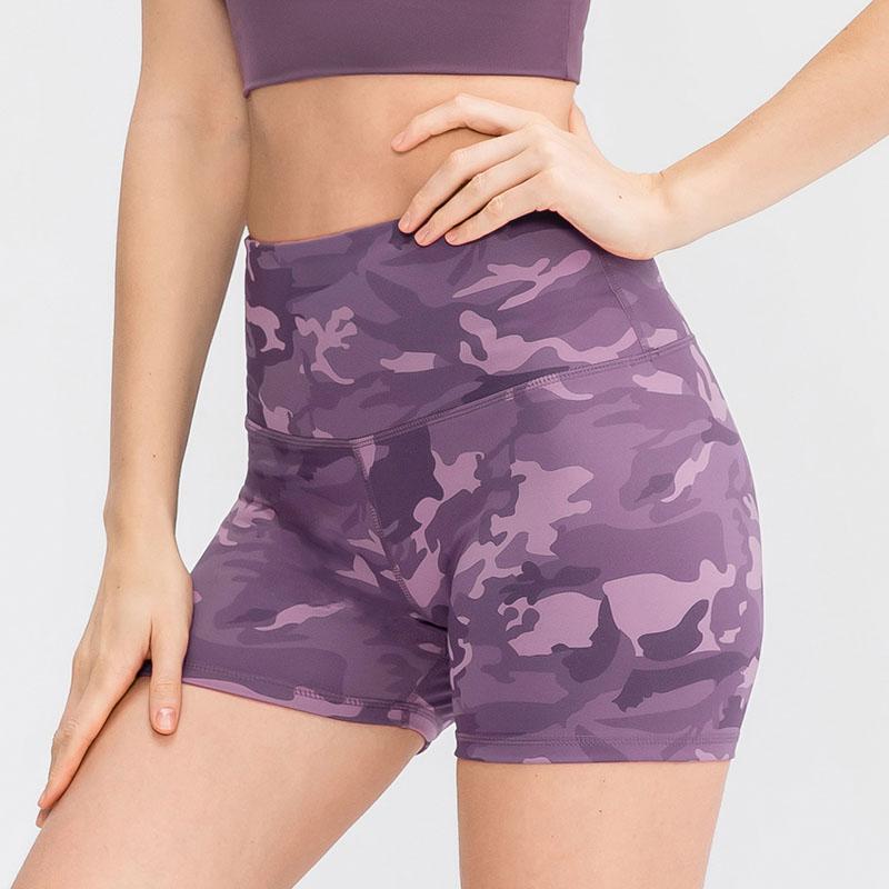 

New High Waist Women Camouflage Yoga Shorts Push Up Hip Women' GYM Fitness Running Sports Shorts Workout Leggings, Style 13