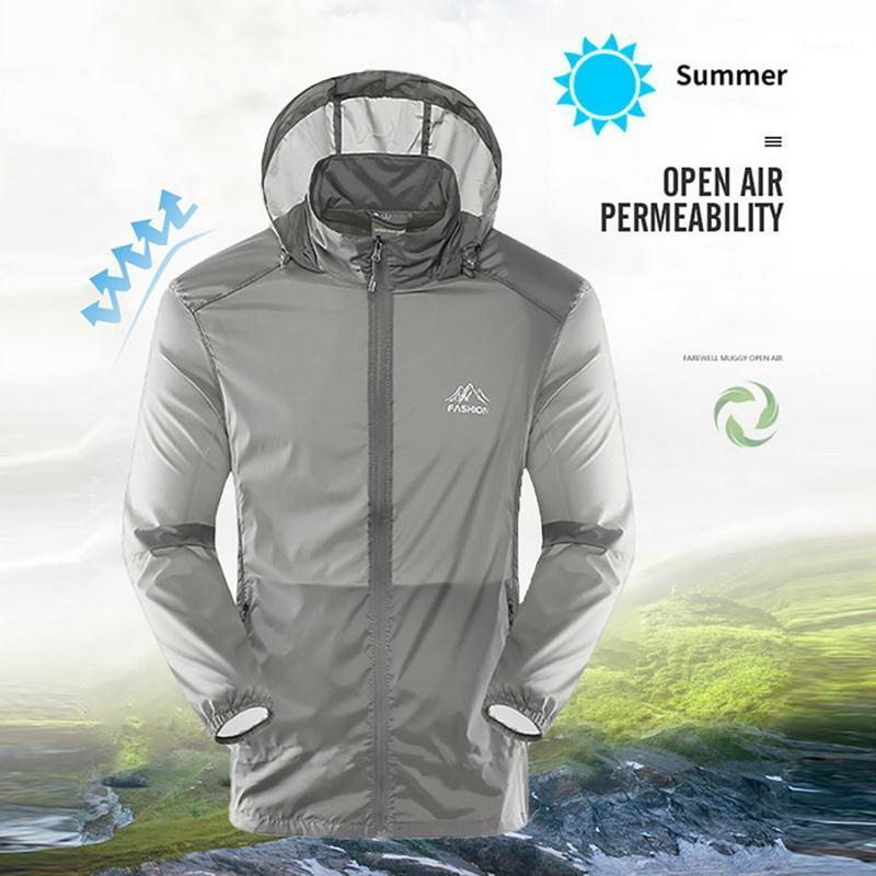 

VERTVIE 2020 UPF50+ Sun-protective Shirt Climbing Hiking Windbreaker Quick Dry Hooded Cycling Jacket Anti-UV Camping Skin Coat1