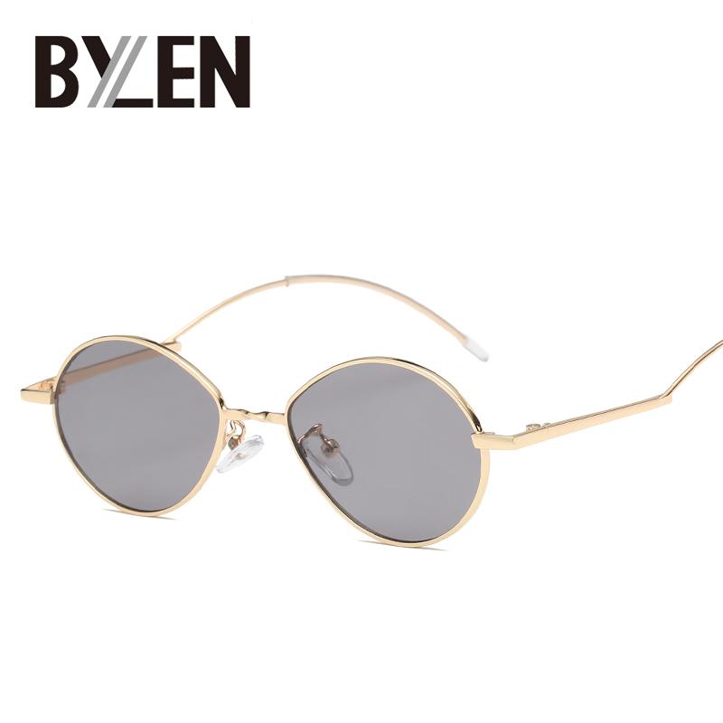 

Fashion Small Oval Sunglasses Women Men Bending Legs Vintage Sun Glasses Female Retro Black Lens Cateye Goggles