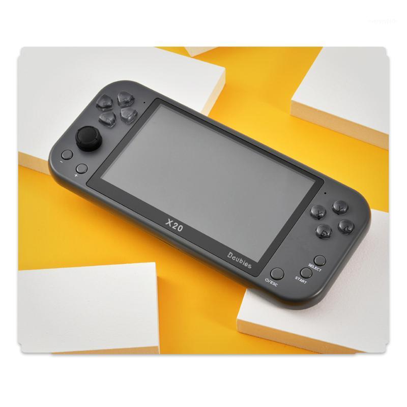 

docooler X20 5.1" Retro Handheld Game Consoles Arcade Game Player 8GB Built-in 1000+ Games Support HD Output1