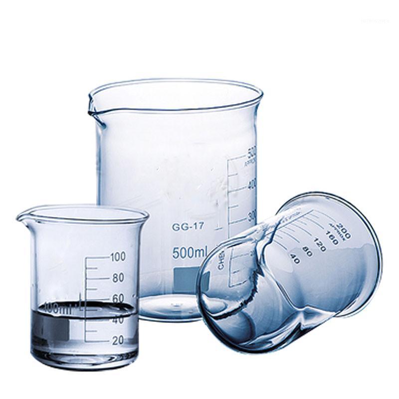 

Laboratory5ml-- 2000ml Low Form Borosilicate Glass Beaker Boro 3.3 Glass Beaker thickened free shipping1