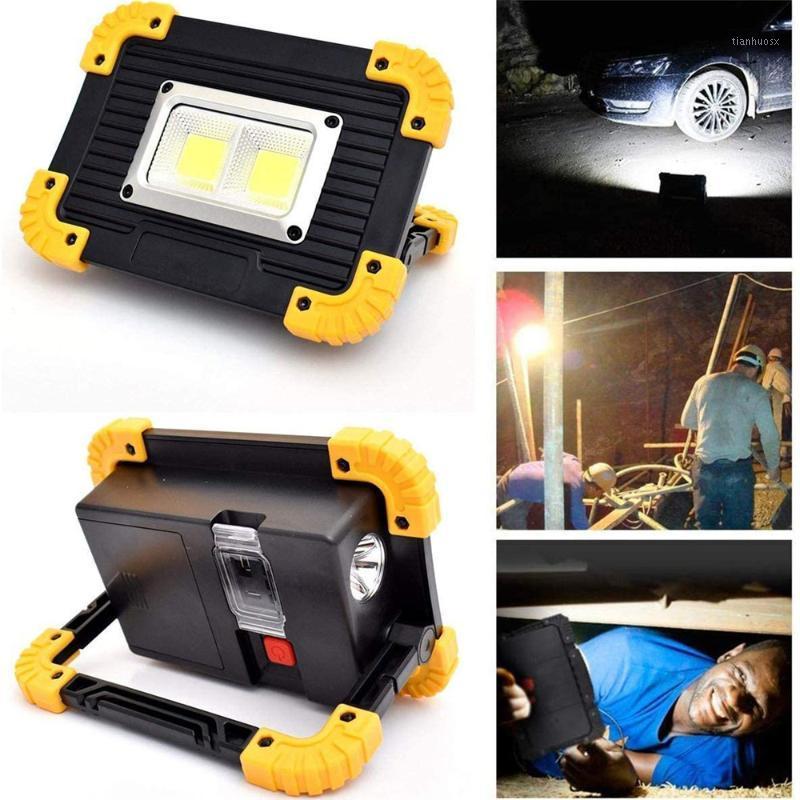 

COB 20W LED Working Lamp Rechargeable Portable Waterproof LED Spotlight Searchlig Outdoor Hunting Camping Lantern1