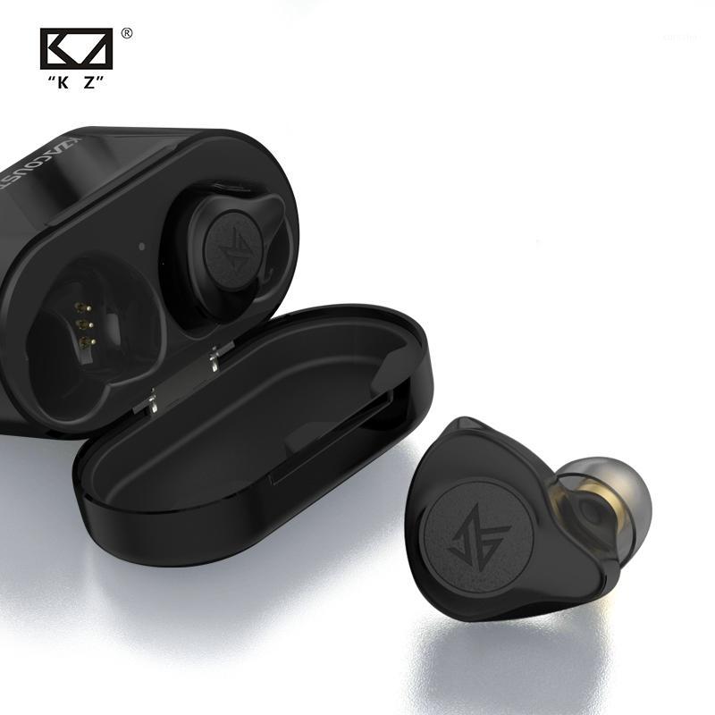 

KZ S2 True Wireless Earbuds TWS Bluetooth V5.0 Earphone Touch Gaming Headphones Noise Cancelling Gamer Headset with Mic pk S1 Z11