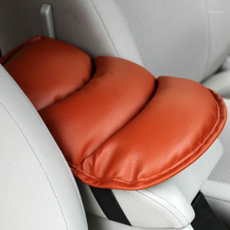 

Universal Top Hot Car Seat Cover Soft Leather Auto Center Armrest Console Box Mat Car Arm Rest Cover Armrest Seat Protective Pad1