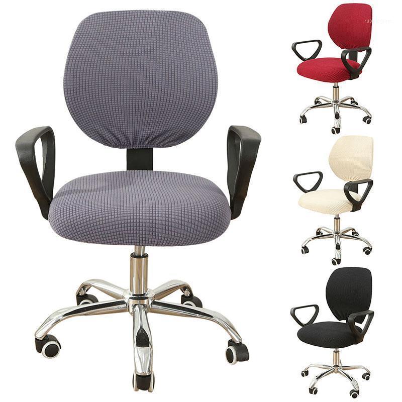 

1set Office Chair Cover for Living Room Elastic Computer Chair Covers Spandex Slipcover Armchair Protector Home Decoration1