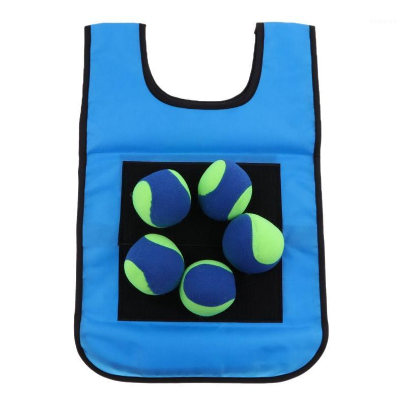

Super sell-Game Props Vest Outdoor Parent-Child Interactive Vest Sticky Ball Outdoor Play Throwing Sticky Target Collective Game1