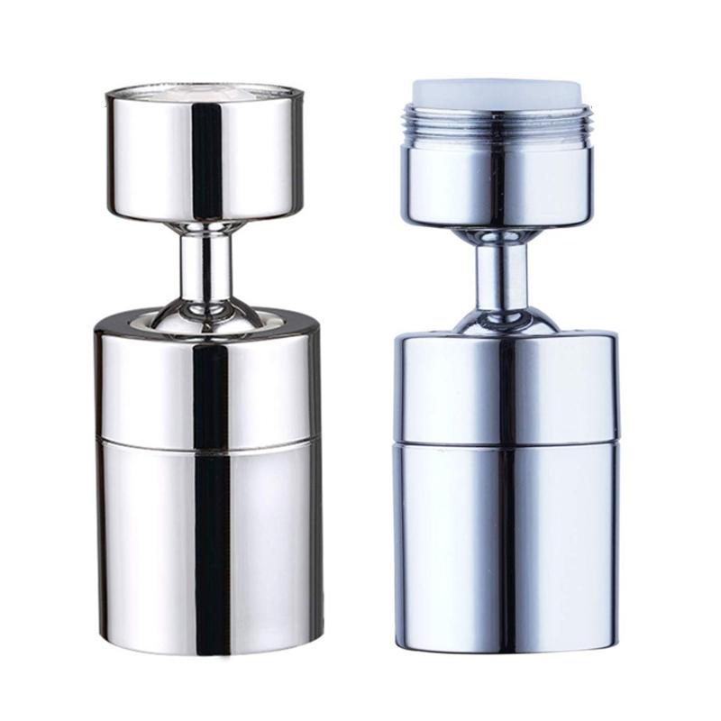 

2 Modes Adjustable 360° Swivel Kitchen Tap Head Faucet Water Saving Filter Sprayer Sink Aerator Mixer