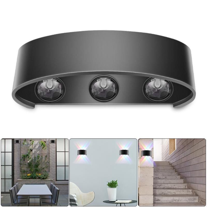 

6W Lampada LED Aluminium Wall Light Rail Project LED Wall Lamp Bedside Room Bedroom Lamps Arts Indoor Lighting 85-265V