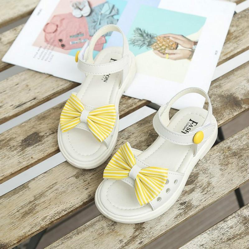 

Sweet Fashion New Bowtie Girls Sandals Children Casual Comfortable Beach Shoes Cute Kids Princess Soft Bottom Shoe1, Pink