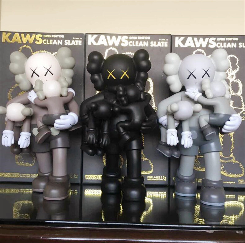 

HOT 38CM 1.7KG Originalfake KAWS 16inches Companion detachable and Hold the baby for Original Box KAWS Action Figure model decorations gift