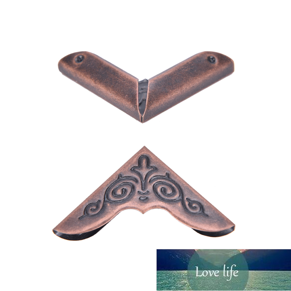 

12PCS Corner Protection Albums Menus Folders Antique Bronze Metal Book Scrapbooking Notebook Corner Protectors brackets