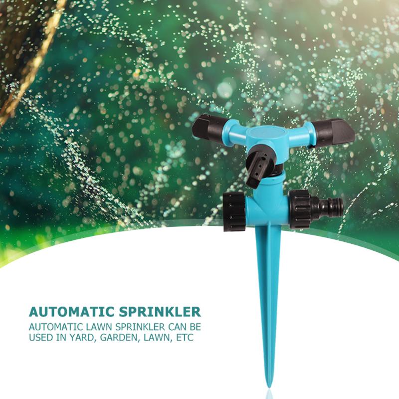 

Agriculture Water Sprinklers Automatic Rotary Watering Lawn Garden Irrigation Household Garden Planting, As pic