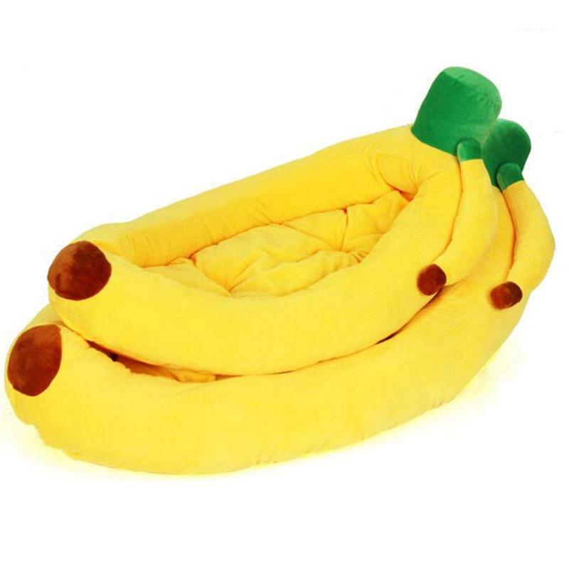 

Dog Bed Sofa Blanket Cat Banana Warm Kennel Cat Small Dog Pet Bed Cute Nest House Basket Mattress Mat Lounger Cover B601