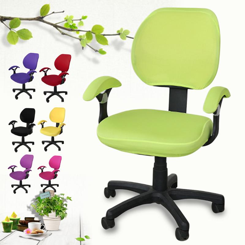 

Free Shipping Spandex Seat Covers For Computer Chairs Office Chair Gaming Chair 20 Colors Easy Washable Removeable Covers