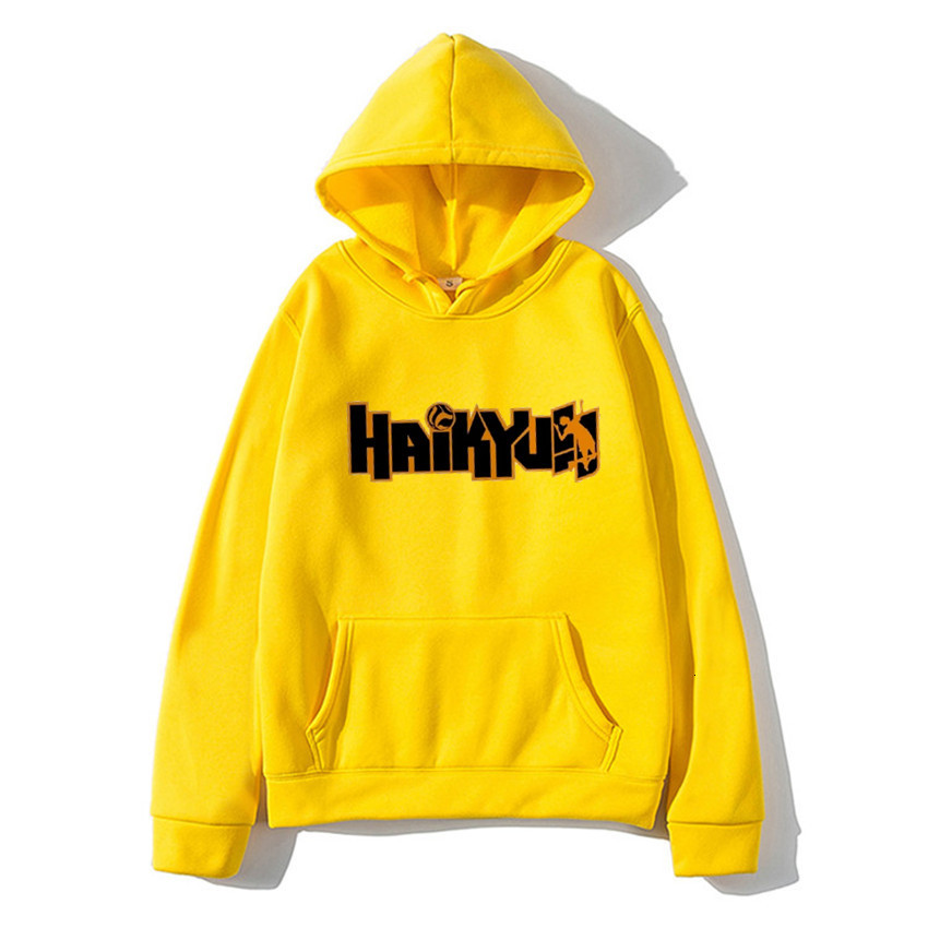 

2021 Hot New Cartoon Haikyuu Hoodies Men Funny Anime Streetwear Harajuku Karasuno Sweatshirts Tops Hoodie Male UVNQ
