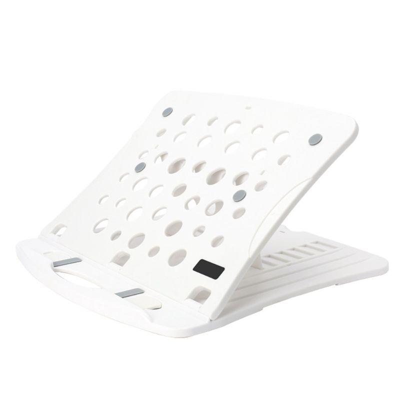

Plastic Folding Laptop Stand Portable Notebook Cooling Base Cellphone Bracket