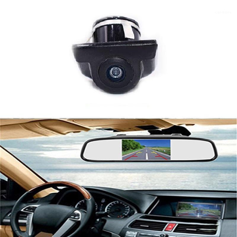 

Hot metal straw hat camera 4.3"LCD car navigation rear view car camera infrared reversing image 7"LCD rearview parking system1
