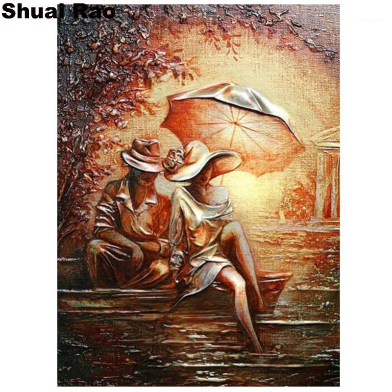 

European Couples" DIY Diamond Painting home decoration Accessories Mosaic Embroidery hobby Picture Rhinestone Pattern abstract1