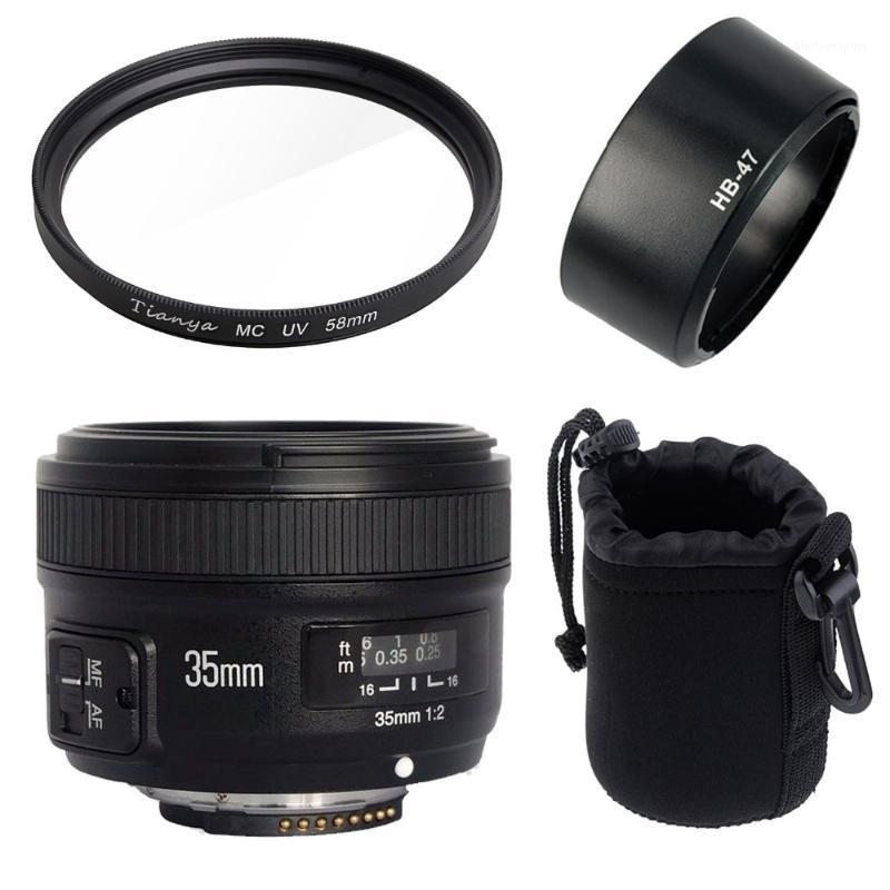 

Yongnuo YN35mm F2N lens Wide-angle Large Aperture Fixed Auto Focus Lens+58mm UV filter +lens bag+Lens Hood For Nikon D7100 D32001