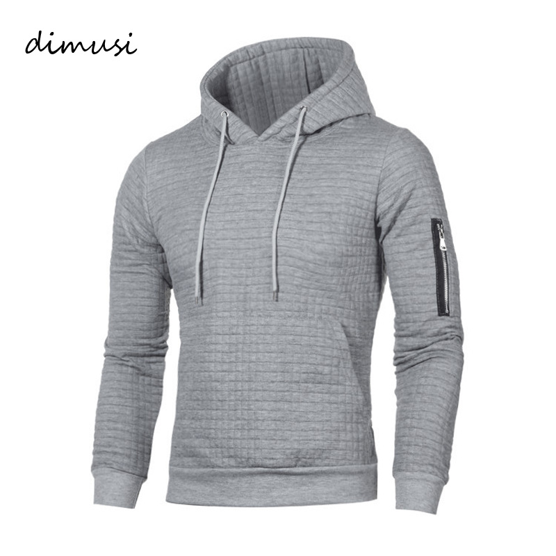 

Autumn Winter Hoodies Mens Hip Hop Slim Solid Sweatshirt Hooded Mens Jacket Tracksuit Sportswear Coats 4XL, Light grey