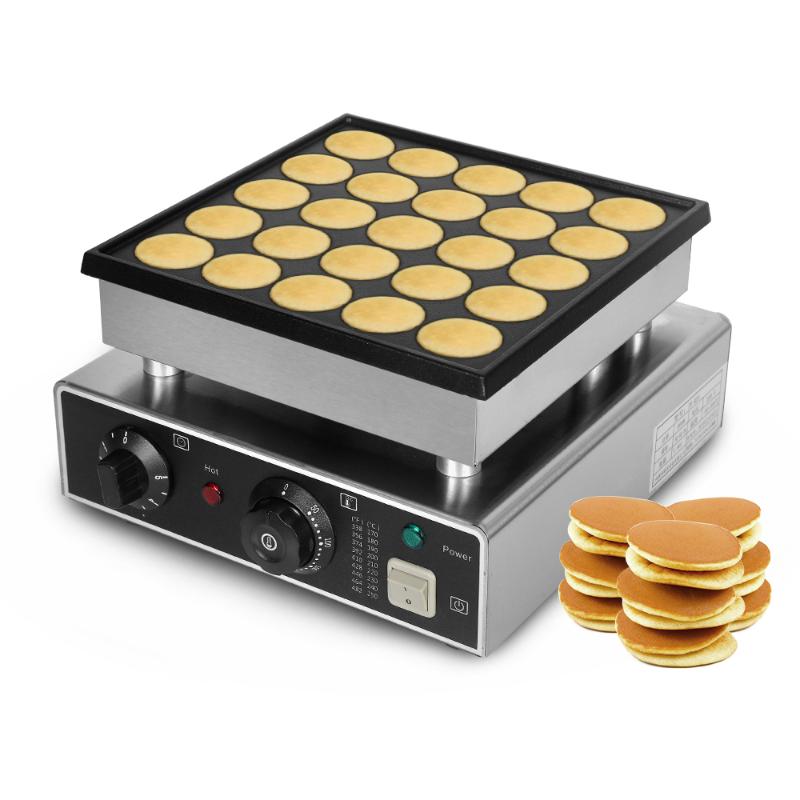 

Commercial 36Holes Dorayaki Machine Mini Dutch Pancakes Poffertjes Maker Muffin Machine Non-stick Coating Plate