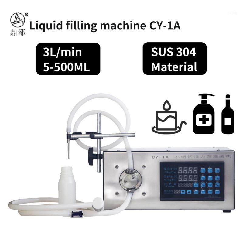 

Automatic small liquid filling machine filler machine CY-1A CY-2A filler for Wine Disinfectant Juice Essential oil Milk1