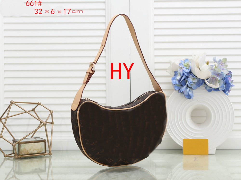 

Top Quality Fashion Shoulder Bag Classic Flower Brown Grid Crossbody Bag Clutch Handbag New Messenger Bag HY661#, Black grid