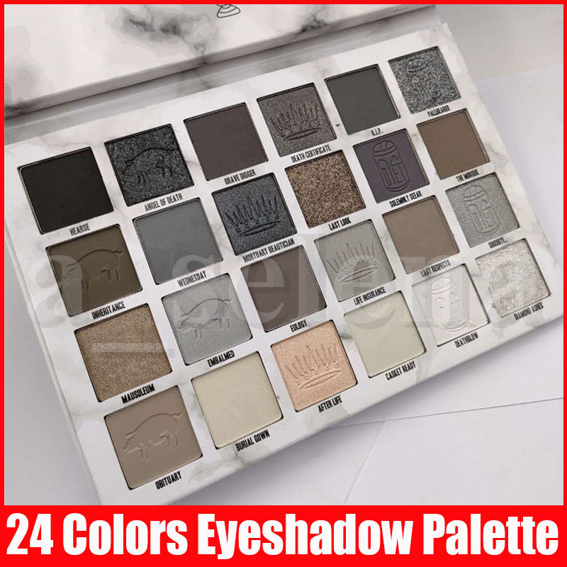 

Five Star Eye Makeup Cremated eyeshadow palette Make up 24 color eye shadow palette Shimmer Matte Powder Palette, Multi(with logo)