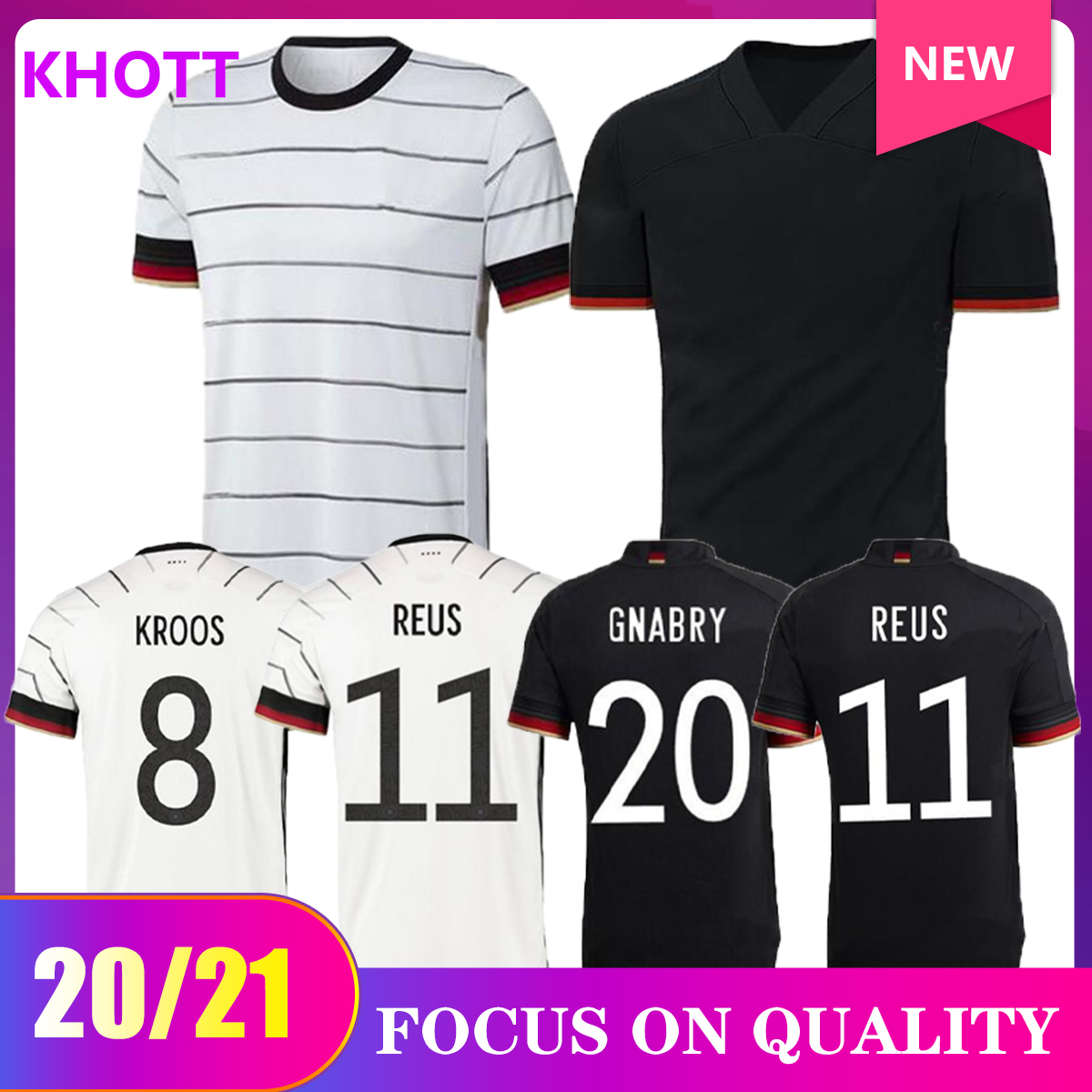 

2020 soccer jersey 2021 Home away football shirts uniforms GERMANY adult men kit