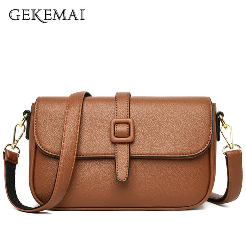

Luxury Solid Color Designer Ladies Bag High-quality PU Leather Women's Shoulder Bags Fashion Ladies Messenger Bags Travel Bag, Black