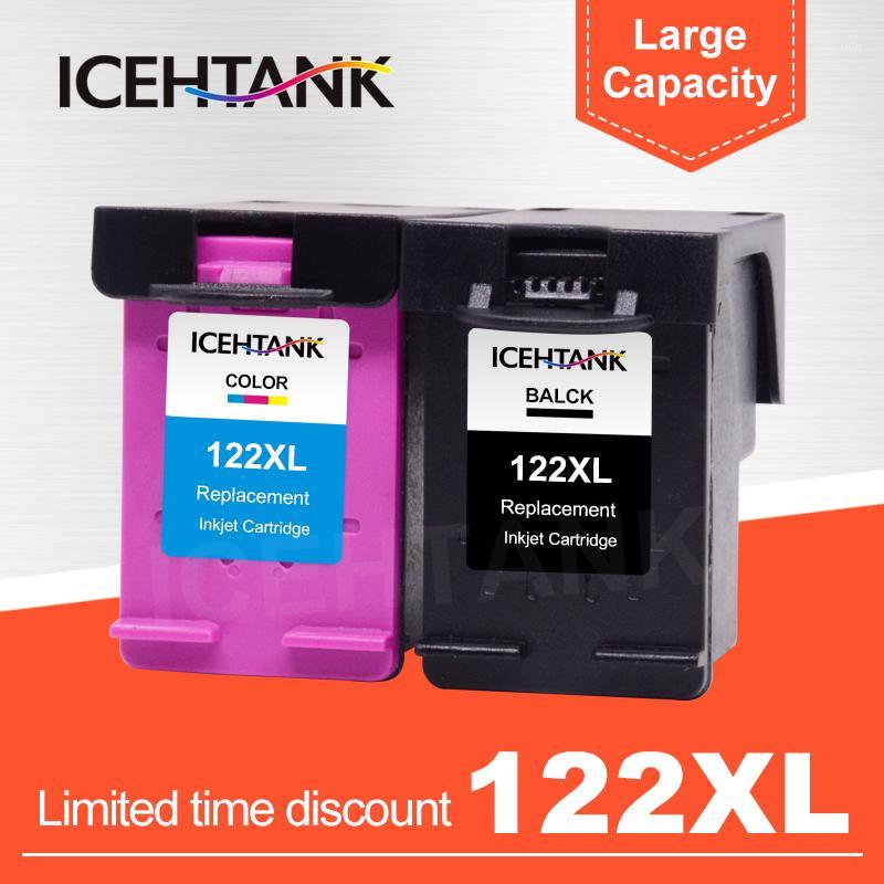 

ICEHTANK Compatible Ink Cartridge Replacement For 122 XL Deskjet 1000 1050 2000 2050s 3000 3050A 3052A Printer Cartridges1