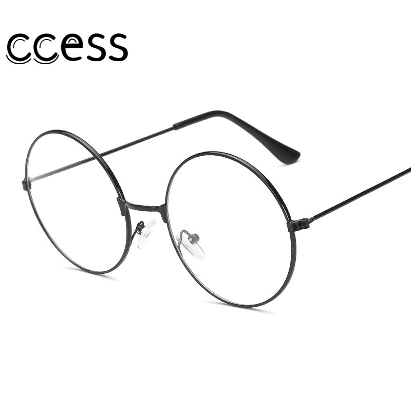 

2020 New Retro Circle Metal Frame Round Women Eyeglasses Original Clear Lens Men Reading Glasses Styles High Quality Hot