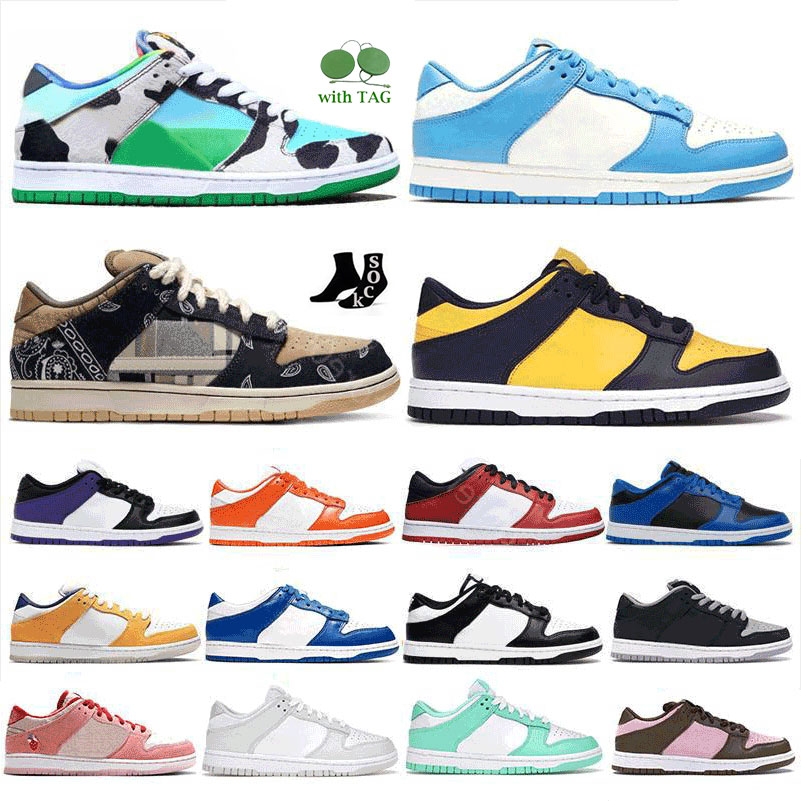 

Running Shoes Men Women Casual Low Sports Trainers Chaussures White Black Zapatos Georgetowm Michigan Coast UNC Photon Dust Sneakers Grey Pink Orange Green Bear Red, A40 black white 36-46