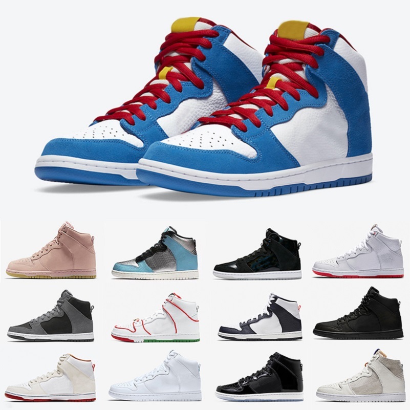 

Top Doraemon Danny Supa platform women men high cut casual shoes hi prm lx spectrum bred mulder brian skateboard men trainer sports sneakers