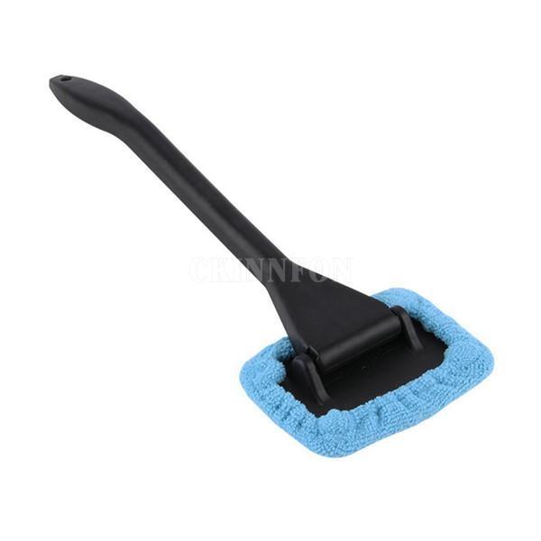

100Pcs/Lot Microfiber Auto Window Cleaner Long Handle Car Washable Brush Car Window Windshield Wiper Cleaner Cloth Clean Tools