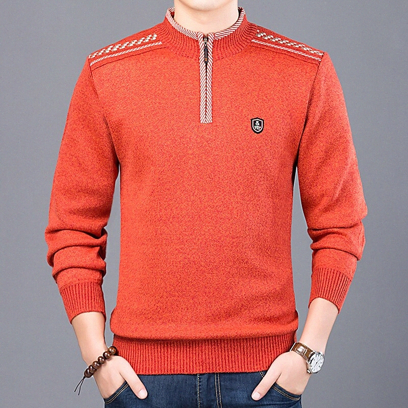 Homme Unisexe Cardigan Pull Striover Stripe Couleur Solide Couleur Couleur Élégant Style Vintage Style Fermeture à glissière Avant Sweater Cardig