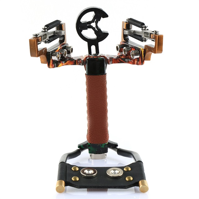 

alloy + microfiber leather with arrow rest Slingshot With Rubber Band Tubing Catapult