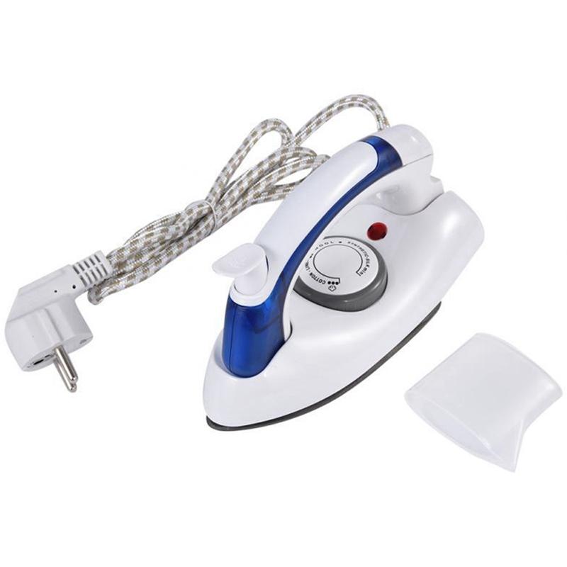 

SOKANY Mini Portable Foldable Electric Steam Iron for Clothes with 3 Gears PTFE Baseplate Handheld Flatiron EU Plug