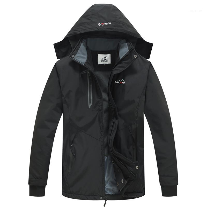 

Men Fishing Shirt Clothes Waterproof Outdoor Clothes Quick Dry Hooded Long Sleeve Breathable Sports Hiking Jackets JK0011, Black