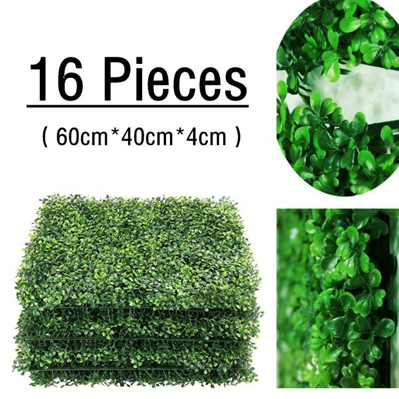 

13 /14//15/16 pcs ARTIFICIAL BOXWOOD PANELS TOPIARY HEDGE PLANT UV PROTECTED PRIVACY SCREEN OUTDOOR INDOOR GARDEN FENCE BACKYARD1, 13pcs