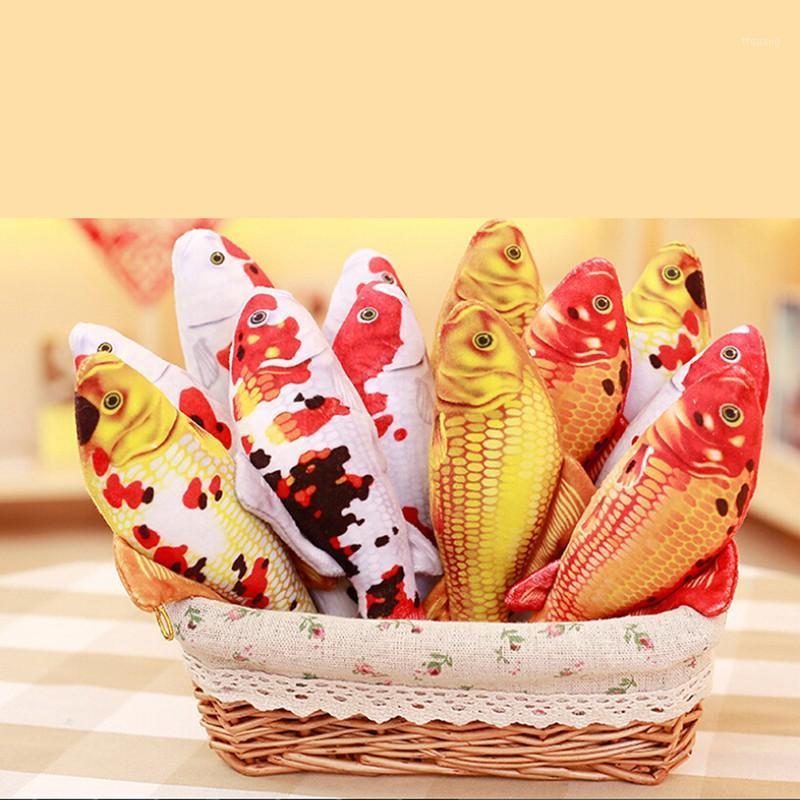 

Pet Soft Plush Creative 3D Carp Fish Shape Cat Toy Gifts Catnip Fish Stuffed Pillow Doll Simulation Playing Toy For Pet1