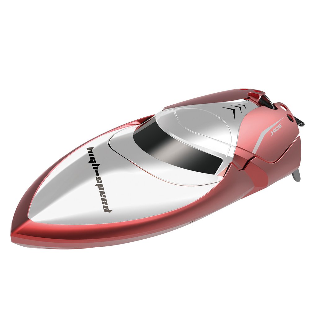 

Skytech H106 Speed Boat 2.4GHz 4CH RC Remote Control High Speed Boat Racing with LCD Display Toys Gift for Children Kids, Red
