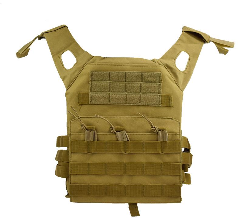 

Men'S Tactical Vest Paintball Camo Molle Hunting Vest Assault Shooting Hunting Board Carrier With Holster, A-tactical belt bag