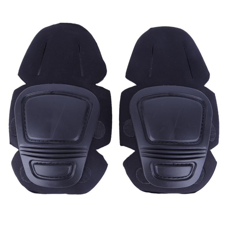 

1 Pair Outdoor Adult's Tactical Protective Knee Pad Support Paintball Combat Knee Protector Kneepads 2020, Black